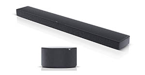 Loewe klang Bar 5 mr Soundbar und Subwoofer