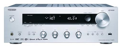 Onkyo TX-8270 Receiver silber mit DTS Play-Fi