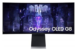 Samsung Odyssey OLED G8 Monitor - Geschenke für Computer-Fans