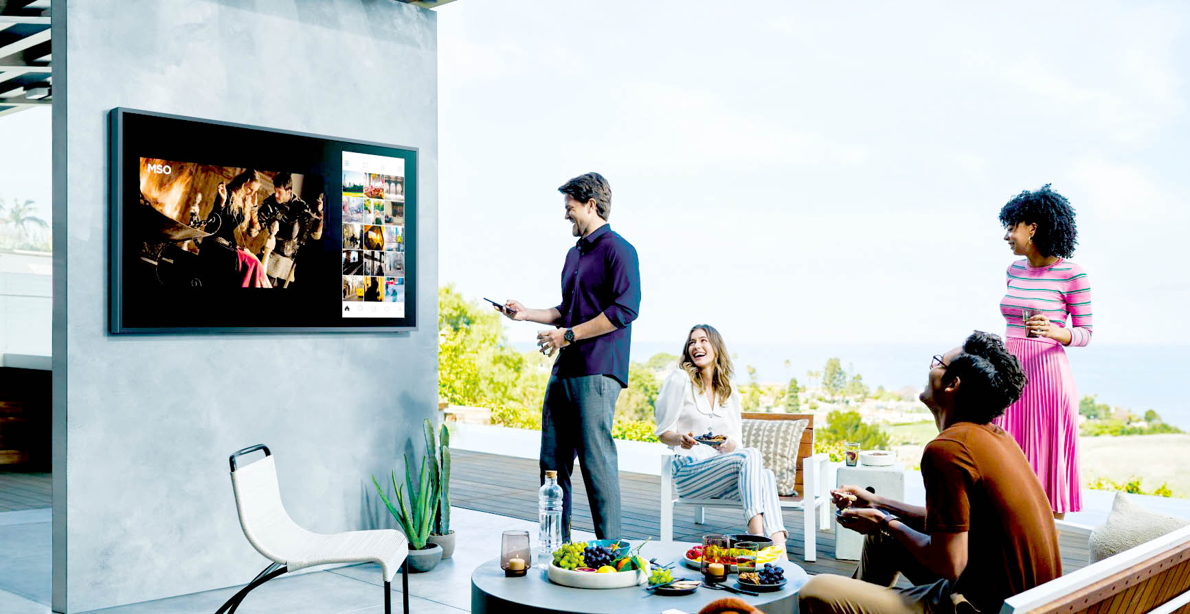 Sommerzeit - Produkte für den Outdoor-Bereich - Samsung Terrace