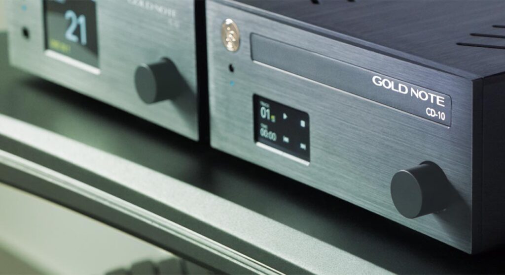 Moderner CD-Player: Gold Note CD-10