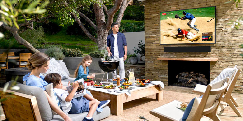 Outdoor-Fernseher - Samsung The Terrace